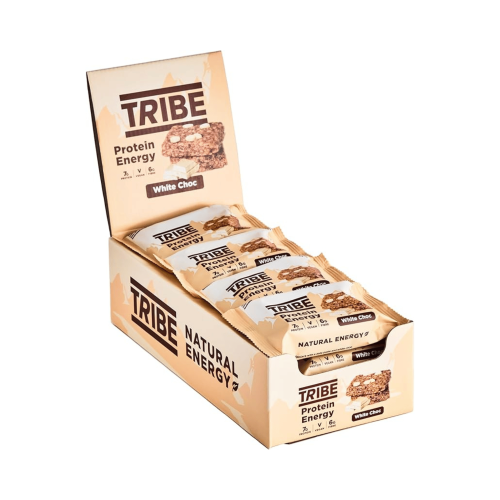 Tribe Protein Energy Bar - White Choc Chip (12x50g)