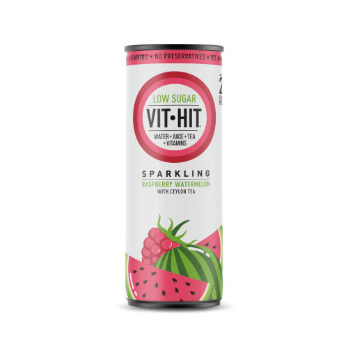 VITHIT Vitamin Water - Sparkling Raspberry & Watermelon (12x330ml)