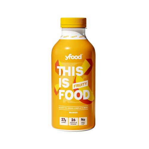 yfood Ready-to-drink Complete Meal - Fruity Mango (6x500ml)