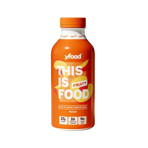 yfood Ready-to-drink Complete Meal - Fruity Peach (6x500ml)