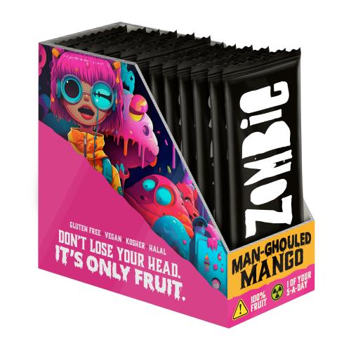 Zombie Fruit Snack Bars - Man-Ghouled (12x25g)