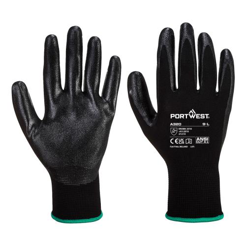 Portwest A320 Dexti-Grip Glove Black
