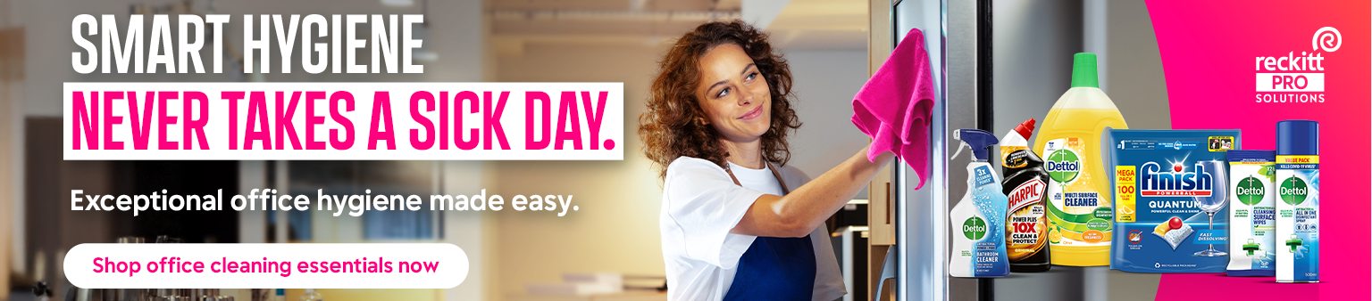 Office cleaning products from Reckitt