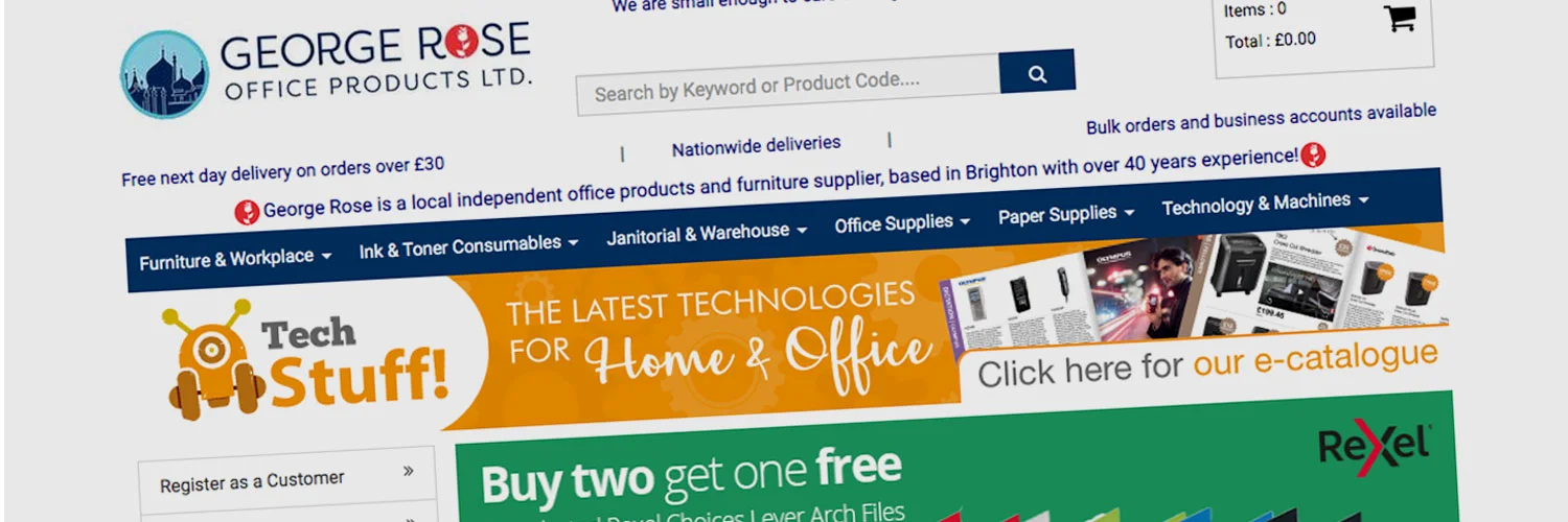 Acquisition announcement – George Rose Office Products Ltd