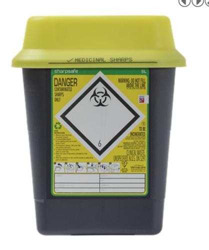 Sharp Safe Shaps Bin 5 Litre