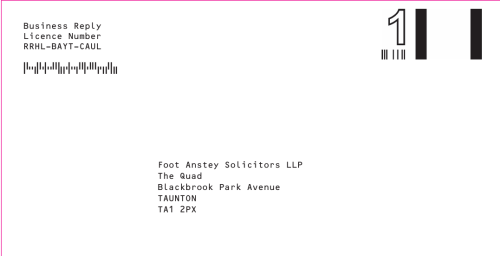 Foot Anstey Taunton C5 BRE Envelope - Pack 500