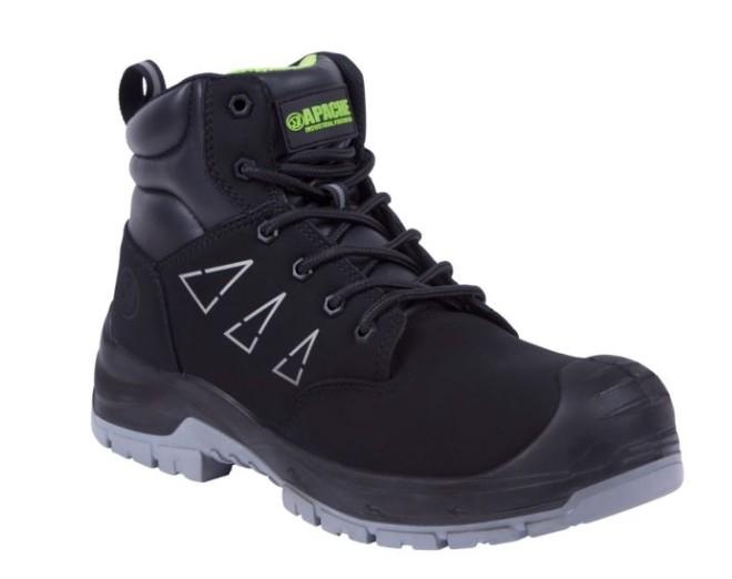 Armstrong Unisex Black Recycled Suede Non-Metal Safety Boot