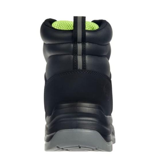 Armstrong Unisex Black Recycled Suede Non-Metal Safety Boot