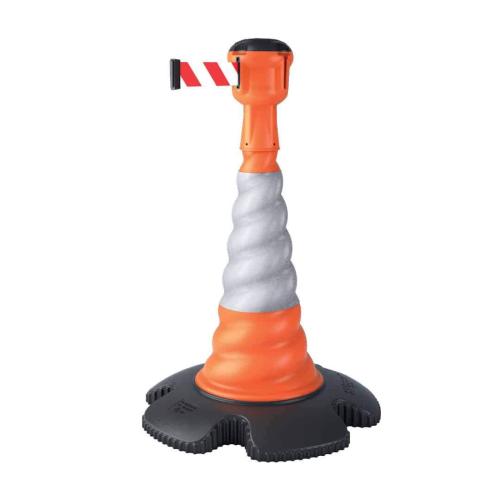 Skipper Traffic Cone Unicart – Includes 6 x Skipper cones, 6 x Skipper units & 1 x Accessory Pack - Best Price Skipper Retractable Unit's and Accessories. UK