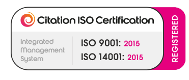 ISO 9001 & 14001:2015 IMS Certification badge