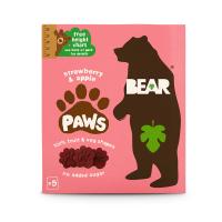 Bear Multi-Pack Paws - Strawberry & Apple 4x(5x20g)