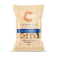 Cambrook Snack Pack Baked Peanuts - Salted (24x45g)