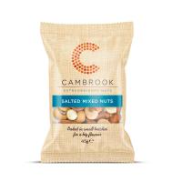 Cambrook Snack Pack Baked Mixed Nuts - Salted (24x45g)