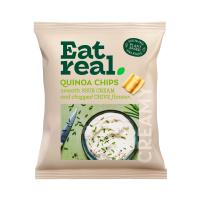 Eat Real Grab Bag Quinoa Chips - Sour Cream & Chive (18x40g)