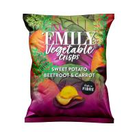 EMILY Vegetable Crisps - Rainbow Roots (12x30g)