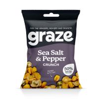 Graze On The Go Bag - Salt & Pepper (10x35g)