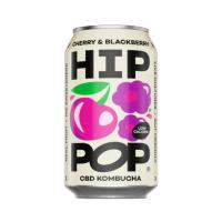 Hip Pop CBD Kombucha - Cherry & Blackberry (12x330ml)