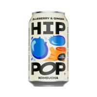 Hip Pop Kombucha - Blueberry & Ginger (12x330ml)