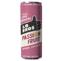Lo Bros Kombucha - Low Sugar Passion Fruit (12x250ml)