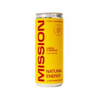 MISSION Natural Energy - Lemon + Ginseng with Green Tea (12x250ml)