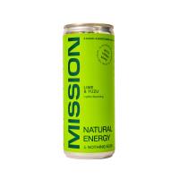 MISSION Natural Energy - Lime + Yuzu with Yerba Mat? (12x250ml)