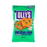 Olly's Pretzel Thins - Sour Cream & Onion (10x35g)