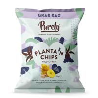 Purely Plantain Chips - Wild Garlic (20x28g)