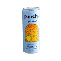 Punchy Lightly Sparkling Drink - Blueberry (12x330ml)