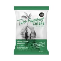Two Farmers Crisps - Salt & Cider Vinegar (24x40g)