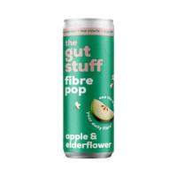 The Gut Stuff High Fibre Pop - Apple & Elderflower (12x250ml)