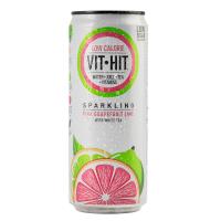 VITHIT Vitamin Water - Sparkling Pink Grapefruit & Lime (12x330ml)
