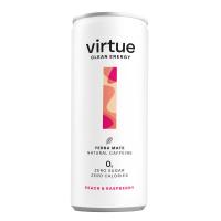Virtue Yerba Mate - Peach & Raspberry (12x250ml)
