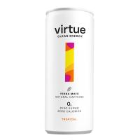 Virtue Yerba Mate Clean Energy - Tropical (12x250ml)
