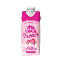 Vita Coco Treats Coconut Water - Creamy Strawberry (12x330ml)