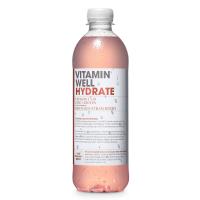 Vitamin Well Vitamin Water - Hydrate Rhubarb and Strawberry (12x500ml)