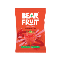 Bear Fruit Snack Pack Gently Baked - Strawberries (14x35g)