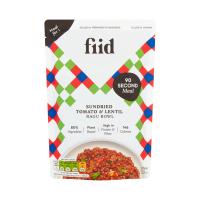 Fiid Meal Pouch - Rich Sundried Tomato & Lentil Ragu (8x275g)