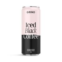 Grind Iced Coffee Can - Black (8x250ml)