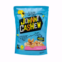 Johnny Cashew Sharing Nuts - Roasted & Unsalted (8x100g)