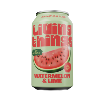 Living Things Soda - Watermelon & Lime (12x330ml)
