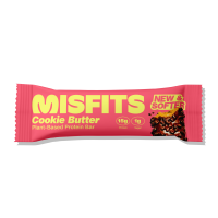 Misfits Plant Based Protein Bar - Cookie Butter (15x50g)