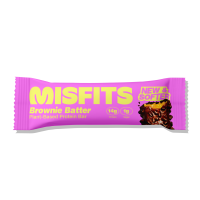 Misfits Plant Based Protein Bar - Brownie Batter (15x50g)