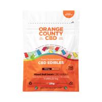 Orange County CBD Gummy Bears - Mixed Fruit (20x25g)