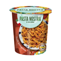 Pasta Nostra Instant Fusilli Pasta Pot - Bolognese (8x70g)