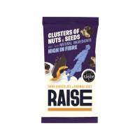 Raise Nut & Seed Clusters - Dark Chocolate & Orange Zest (12x35g)