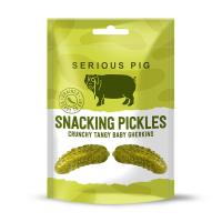 Serious Pig Snacking Pickles - Baby Gherkins (24x40g)
