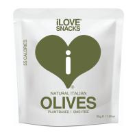 I Love Snacks Pouch - Natural Italian Olives (20x30g)
