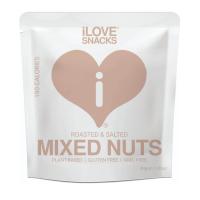 I Love Snacks Pouch - Roasted & Salted Mixed Nuts (20x30g)