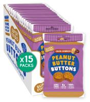 Superfoodio Peanut Butter Buttons - Coco Crunch (15x20g)