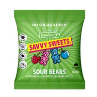 Savvy Sweets - Sour Bears (12x50g)